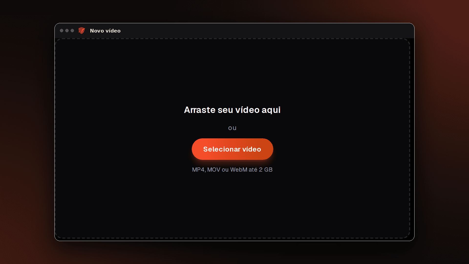 Envie seu vídeo